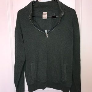 Pink Victoria’s Secret 3/4 Zip Jacket